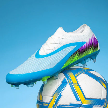 New Men Football Boots Training Ultralight Outdoor Drop Shipping Soccer Shoes Cleats Shoes Soccer Long Spikes FG Non-Slip
