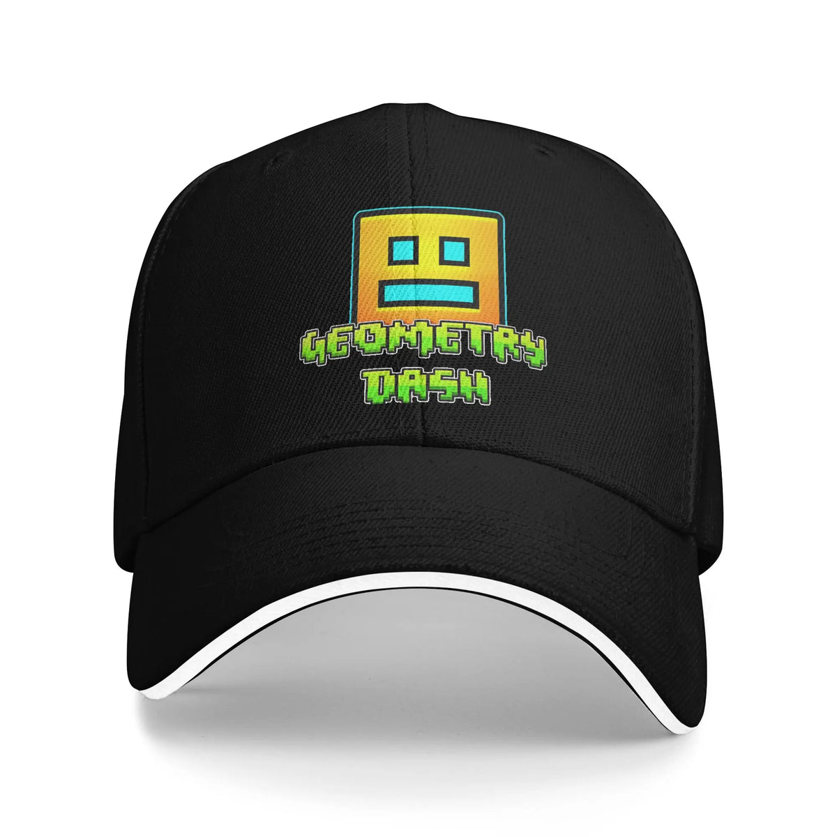 Casquette de baseball « Geometry Game Dash » décontractée, sans blocage, style « sandwich », pour hommes et femmes, respirante, adaptée aux activités sportives