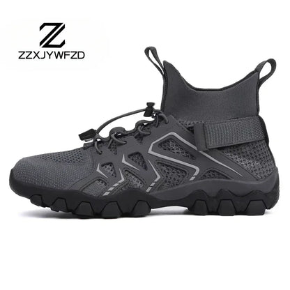 Unisex Breathable Quick Drying Fishing Water Sport Shoes Summer Upstream Barefoot Aqua Boots Outdoor Non-Slip Women Beach Shoes