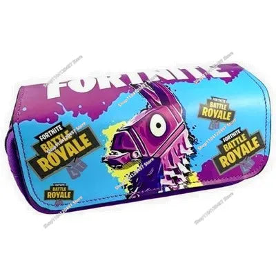 Fortnite Kinder-Stiftetasche Kawaii-Federmäppchen mit großem Fassungsvermögen, wasserdichte tragbare Cosplay-Stiftetasche, Büro-Schreibwaren, Geschenkspielzeug