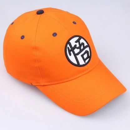 Casquette de baseball Dragon Ball Son Goku avec broderie de haute qualité, modèle unisexe, protection solaire estivale, couronne ronde et large bord en forme de bec de canard