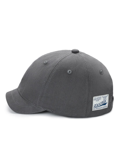 Casquette de baseball en coton à visière courte pour homme et femme, style décontracté vintage « Dad Hat », ajustable, style « trucker », profil bas, avec bande de fermeture en nylon