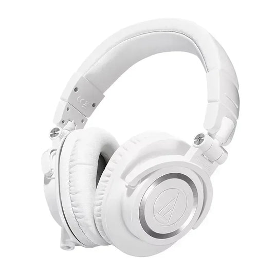 Casque audio professionnel Audio-Technica ATH-M50x, son Hi-Fi, design pliable, casque filaire supra-auriculaire