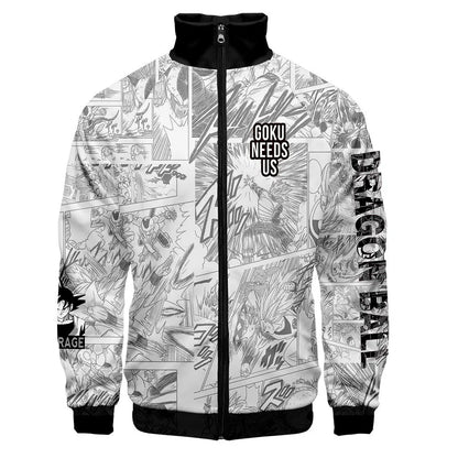 Japan Anime Harajuku Manga Dragon Ball Hoodies Sweatshirt Streetwear Winter Pullover Fashion Long Sleeve Men 3D Print Clothing