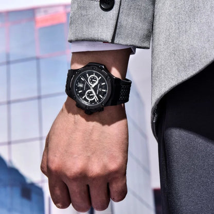 PAGANI DESIGN PD-YS032 Herren-Quarzuhr 44mm Japan VK64 Uhrwerk Edelstahlgehäuse Kautschukarmband Saphirglas 100M wasserdicht
