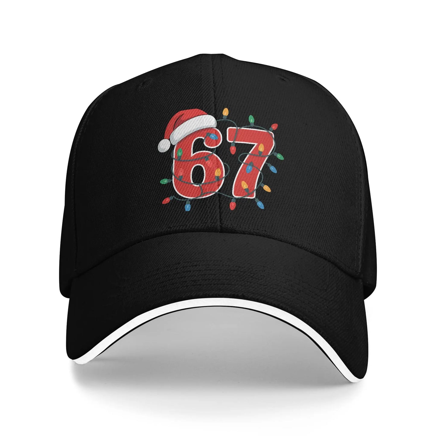 67 Six Seven 6-7 Baseball Cap Popular Steal Brainrot Gaming Meme Sandwich Caps Men Women Breathable Dad Hat Outdoor