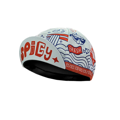 style Casquettes de cyclisme Casquettes de sport d'été respirantes pour le vélo Séchage rapide Polyester Casquettes noires et bleues Classiques