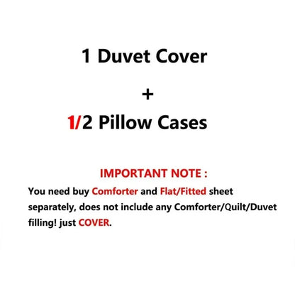 Juego de cama de carpincho de dibujos animados de 4 piezas, funda nórdica y funda de almohada, para adultos, niños y niñas, decoración de dormitorio infantil, tamaño individual y doble
