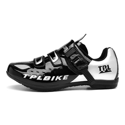 New Men’s and Women’s Bicycle Shoes Outdoor Cycling Shoes with Three Functional Soles Professional Training Shoes