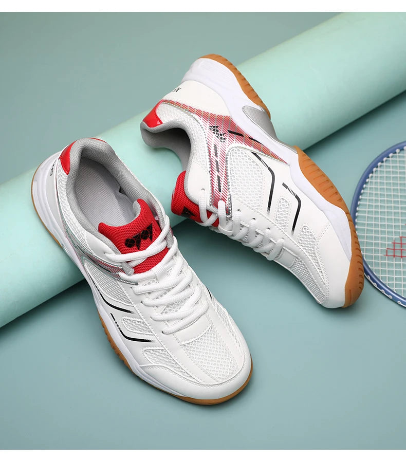 2025 New Professional Badminton Shoes Sneakers Men's Tennis Breathable Anti-Slippery Volleyball Sport Shoes for Men and Women