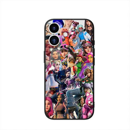 Custodia Game F-ForTnites Wallpaper per Samsung Galaxy A07 A13 A12 A23 A42 A50 A51 A52 A53 A70 A71 A72 A21S A04 Note 20 9 8 10