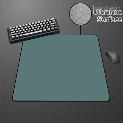Black Speed Mouse Pad Pure Color High Elastic Non-slip Bottom Gaming Mouse Mat Premium E-Sports Mousepad Ultrafine Surfa Deskmat