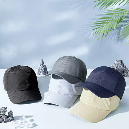 Unisex Waterproof Baseball Cap Outdoor Hat Quick Dry Sun Hat [All Senson] Men Women Sport Golf Hat