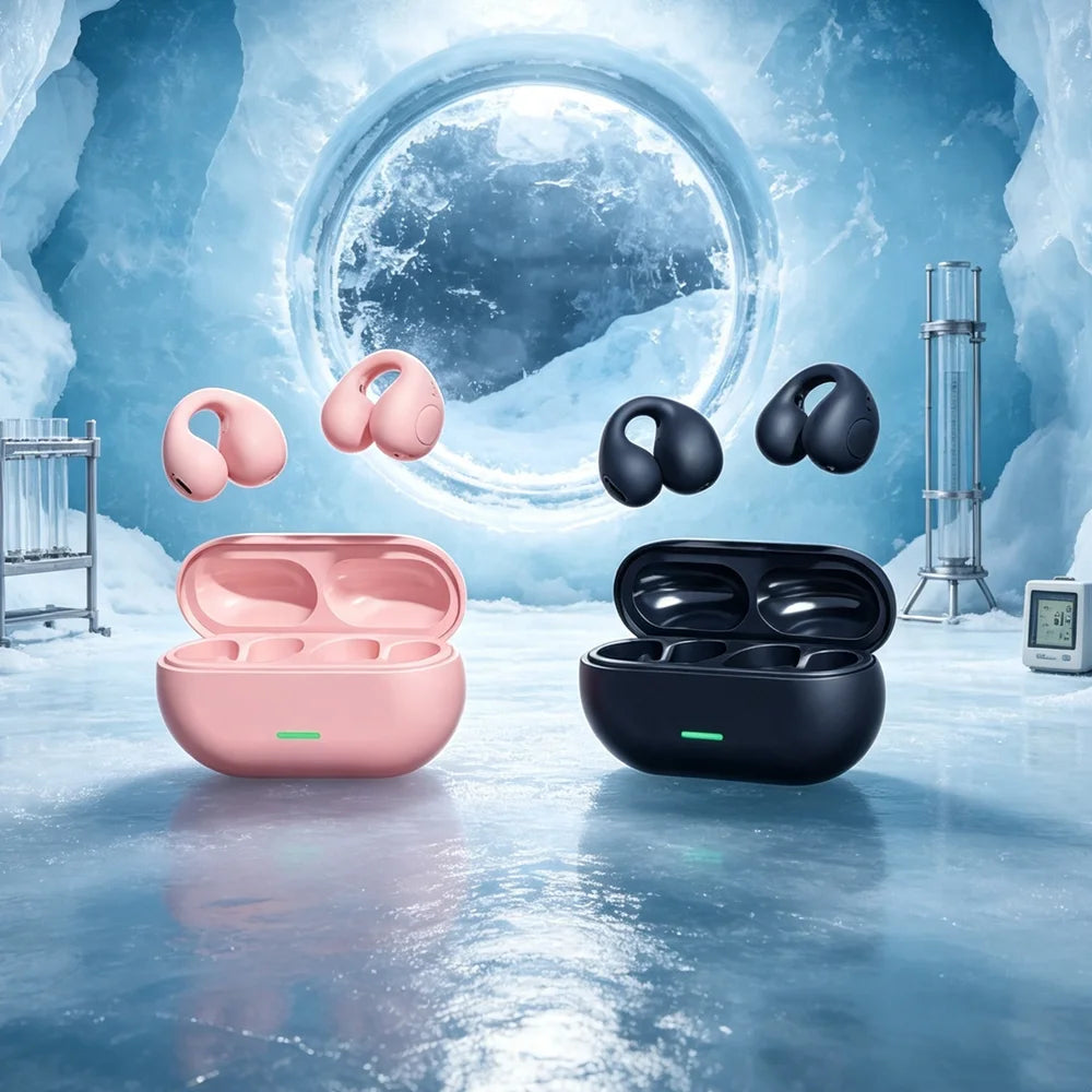 Écouteurs sans fil TWS, écouteurs Bluetooth, casque Bluetooth circumaural utilisant de la mousse à mémoire de forme pour un confort quotidien optimal.