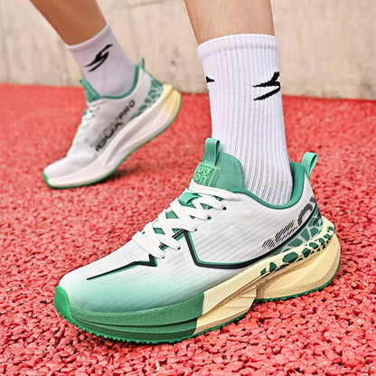 Scarpe sportive da uomo, nuove scarpe da maratona casual, leggere, da running, giovanili, comode in mesh con ammortizzazione, per fitness outdoor