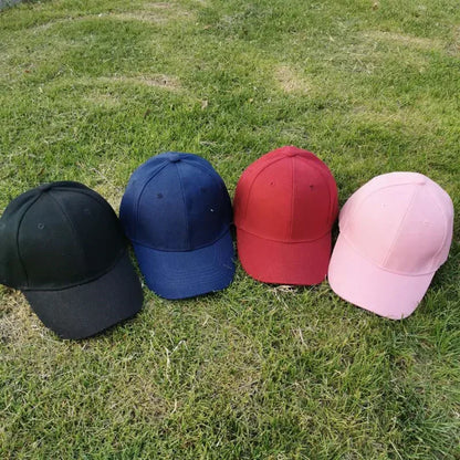 Unisex Cap Casual Plain Baseball Cap Adjustable Snapback Hats For Women Men Hip Hop Cap Street Dad Hat
