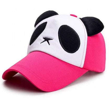 Casquettes de baseball d'été mignonnes avec panda pour hommes et femmes, casquettes hip-hop en coton à fermeture snapback, protection solaire, garçons et filles, casquettes d'extérieur, dropshipping