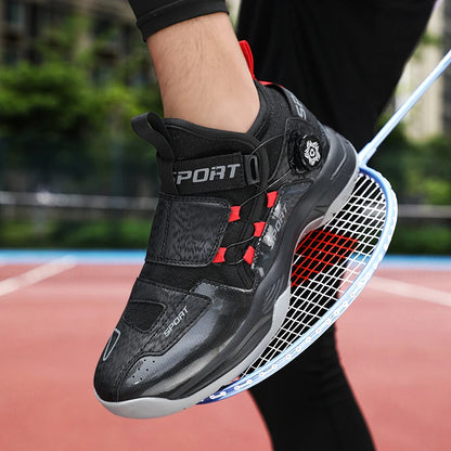 Badmintonsko til mænd, skridsikre og støddæmpende sko, tennissko i høj kvalitet, Pro sneakers til udendørssport for mænd og kvinder