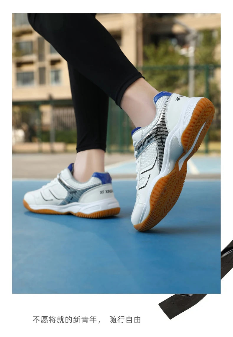 2025 New Professional Badminton Shoes Sneakers Men's Tennis Breathable Anti-Slippery Volleyball Sport Shoes for Men and Women