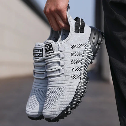 Sneakers casual da uomo in mesh, leggere e traspiranti, scarpe da running slip-on con suola morbida, mocassini bassi da uomo, trainers Zapatos Hombre
