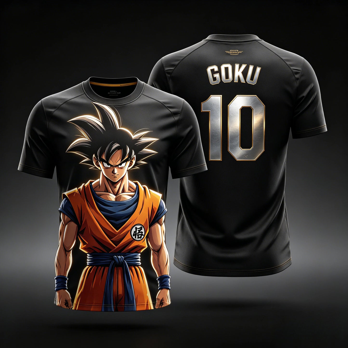 2026 Summer Nice Fabric Dragon Ball NO.10 Goku Licensed 3D Printed T-Shirt Breathable Quick Dry Adults S-6XL Children 90-160 Cm