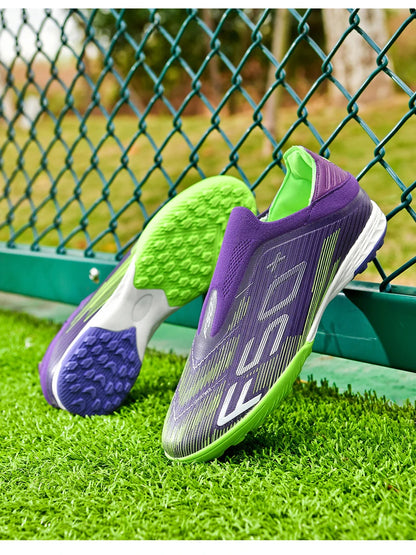 New Men Soccer Shoes Futsal Football Boots Sneakers Match Grass Cleats High-quality Non-Slip Indoor Hot-selling High-top Outdoor