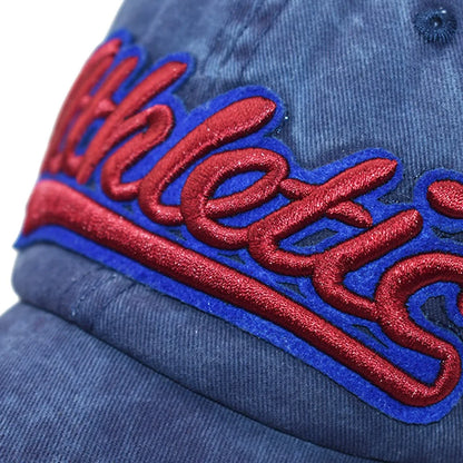 CNTANG Casquette de baseball pour homme, mode estivale, coton, lettres brodées, style hip-hop, snapback, décontractée, pour le plein air, casquettes de sport pour homme, réglable