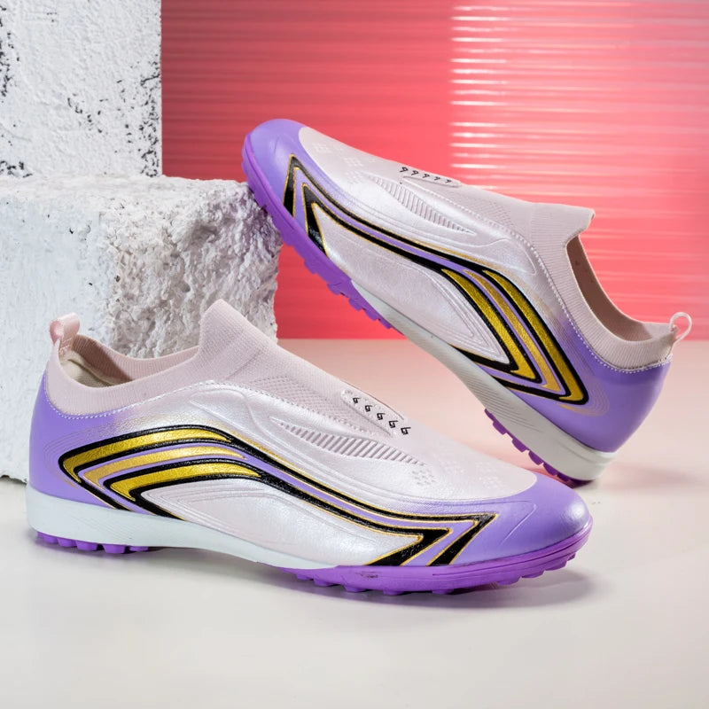 Chaussures de football pour hommes, crampons antidérapants, idéales pour l'entraînement sur gazon et les matchs quotidiens, parfaites pour l'exercice et le football, Chuteira Campo