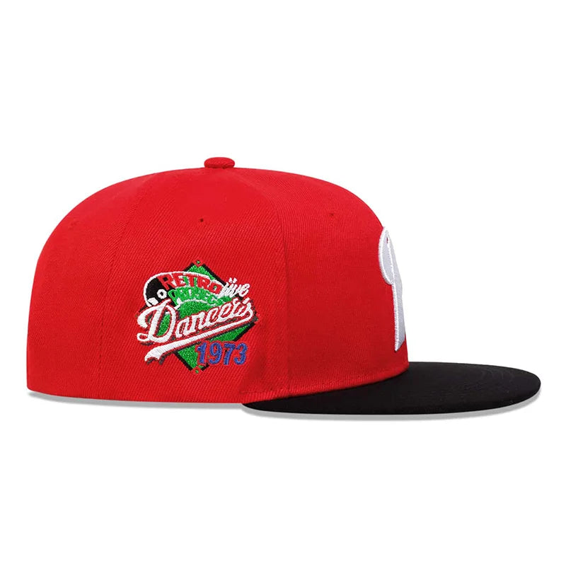 Unisex P Letter Embroidery Hip-hop Hats Spring And Autumn Outdoor Adjustable Sports Casual Baseball Caps Sunscreen Hat