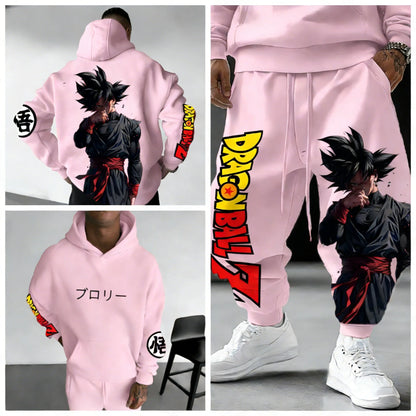 2026 Pok É Mon Animation Printed Hoodie and Pants Set for Men and Women, Casual Style Fashion Set