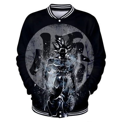 Dragon Ball Goku Kid Men Zipper Hoodie Cartoon Japan Style Anime Women Sweatshirt 2025 New Fashion Children Jackets Coat, Produit gaming premium Fraquane
