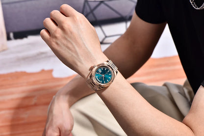 PAGANI DESIGN New DD36 Rose Gold Luxury Automatic Mechanical Watch For Men ST16 100M Waterproof AR Sapphire Glass Wristwatch Men