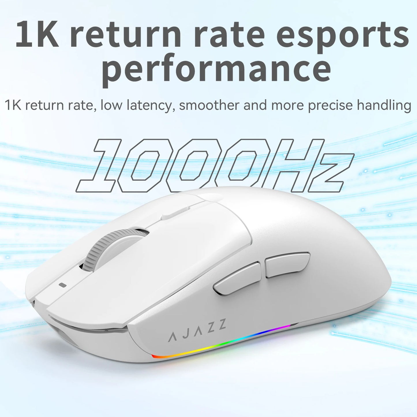 AJAZZ AJ139Pro/AJ139V2MC draadloze muis PMW3395/PAW3311-chipset 12000-26000Dpi professionele gamingmuis