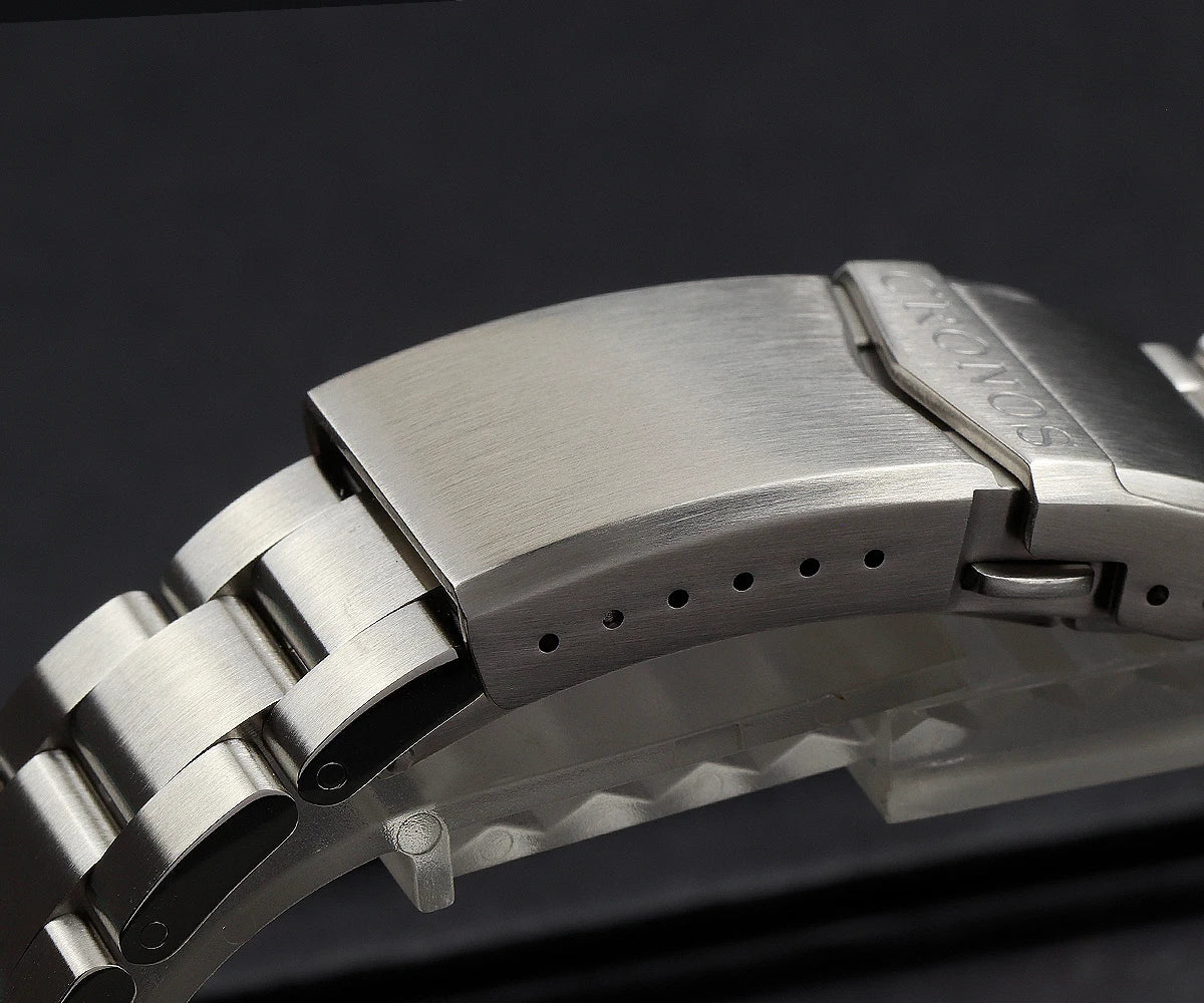 Cronos Automatic Diving Watch Stainless Steel 2000Meters Water Resistance Professional Diver PT5000 SW200 Miyota9015 90S5 L6027M