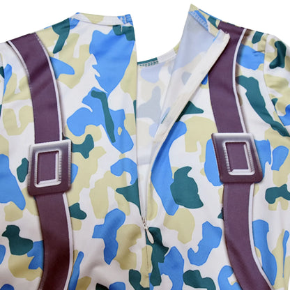 ❤★❤DJ-Guerillakampf-Kostüme Jumpsuits für Kinder Clown-Cosplay-Kleidung Halloween-Weihnachtskostüm Party Game Cos Fortnites Co★♥★
