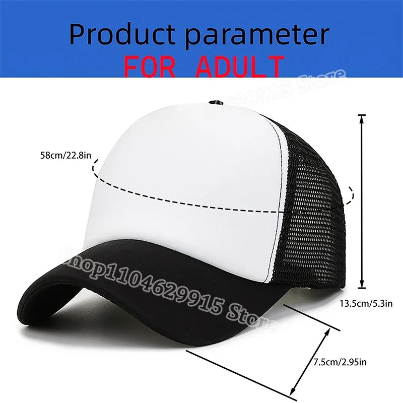 Wojans Team Baseball Cap Cartoon Anime Hot Game Printed Headwear Summer Adjustable Fashion Blue Sport Casual Hats Birthday Gift