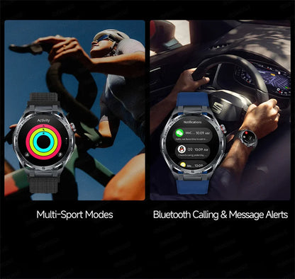 Smart Watch Men High-end Health Blood Pressure Blood Oxygen Lipids Uric Acid Sapphire Smart Watches Ai GPT Custom Dial ECG 2026