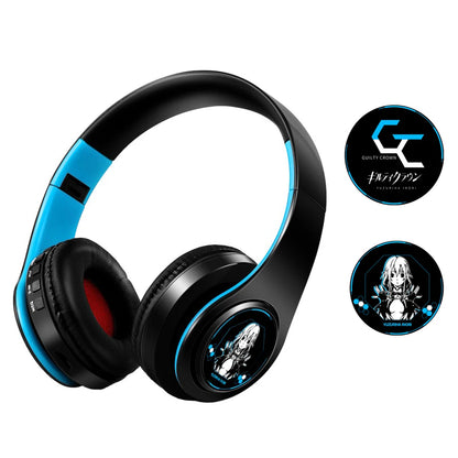 Wireless Silent Disco Headphone Anime Fate/Grand Order FGO Jeanne d'Arc Stereo Bluetooth Headphone for Playing Games Earphone