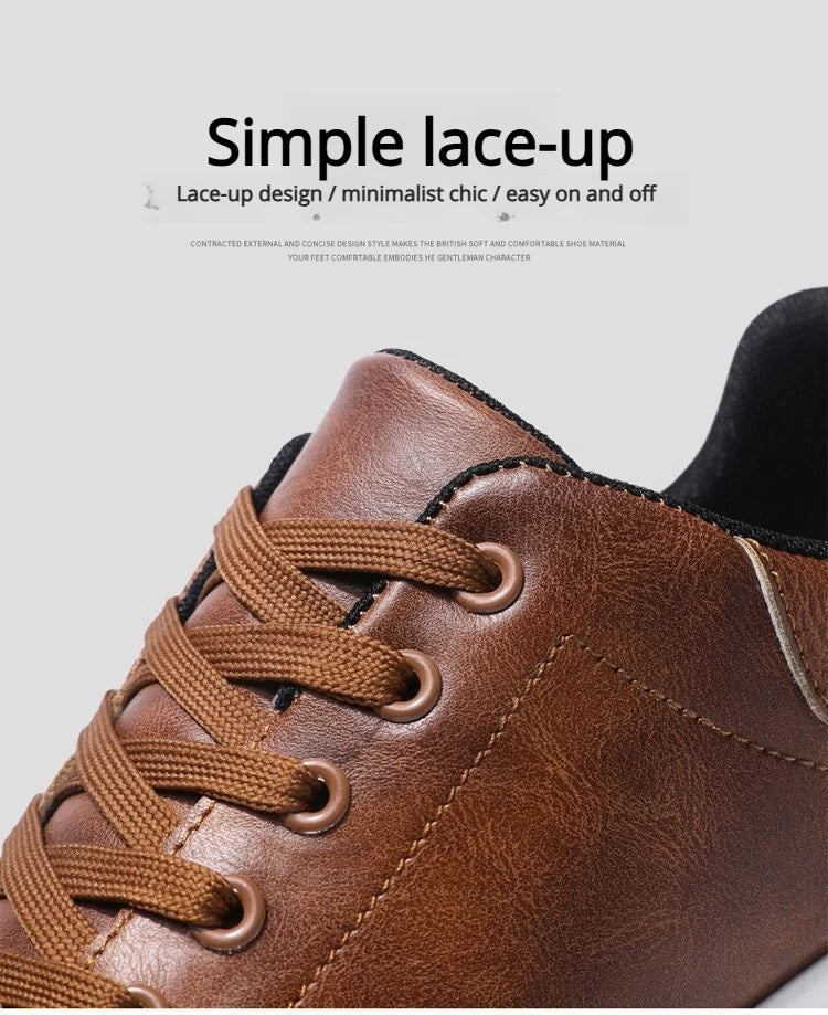 2026 Men's Shoes, New Style Four Seasons Fashionable Versatile Soft Sole White Casual Shoes, Breathable Summer Men’s Sneakers