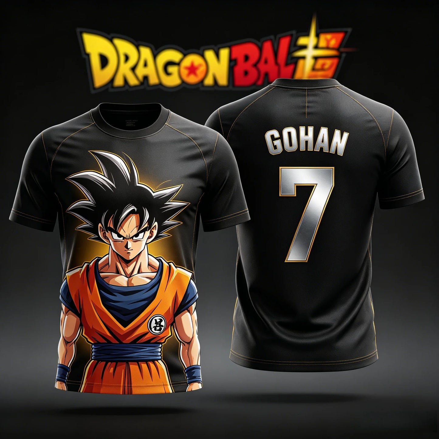 T-shirt fitness retro Dragon Ball verão 2026, corte oversized para homem, impressão 3D, manga curta, unissexo, para família e criança, camisola desportiva
