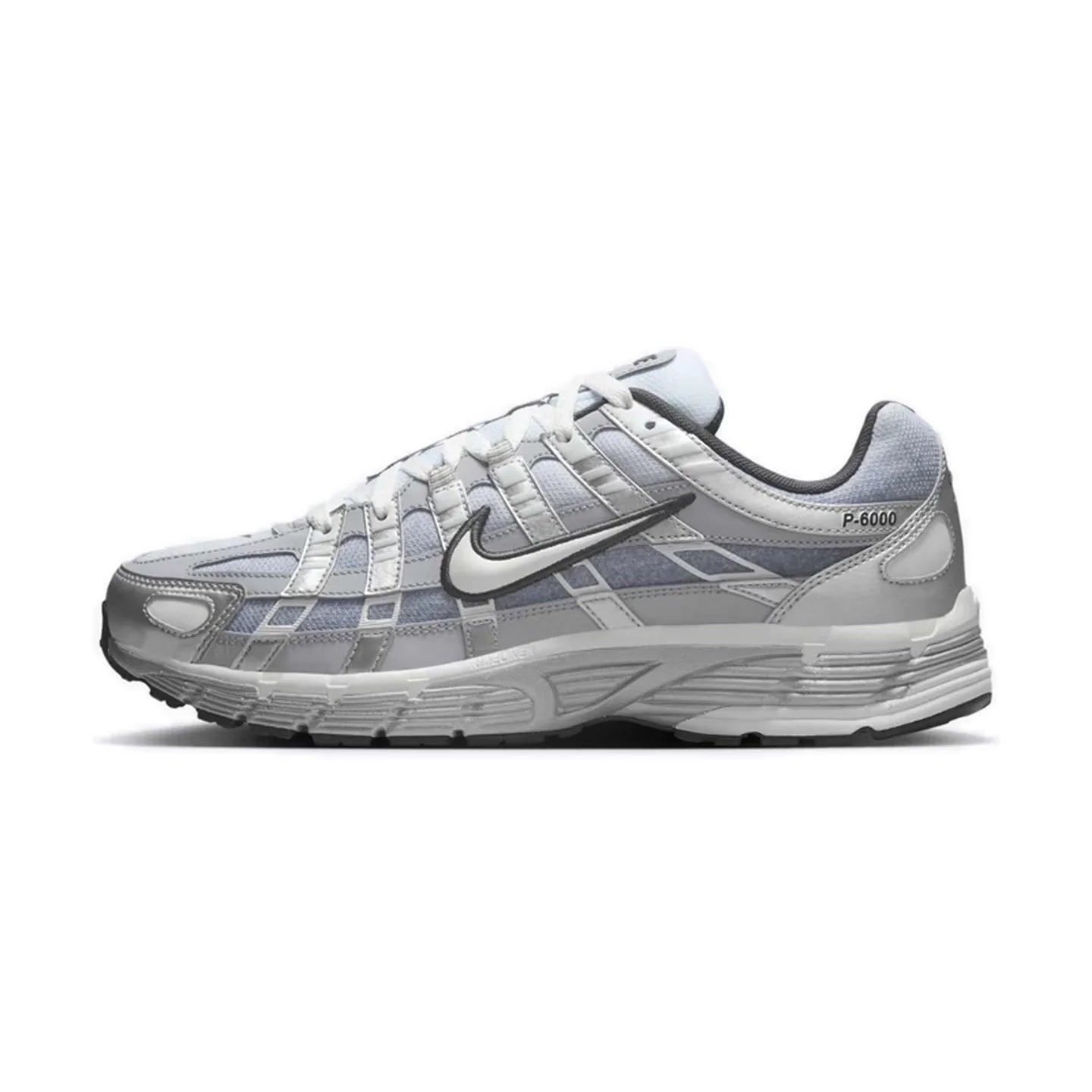 Nike P-6000 Men's Running Shoes Retro Style Premium Cushioning Lightweight Comfort for Everyday Wear CD6404-107