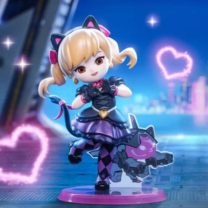 POP MART Overwatch Play of the Game Series Original-Blind-Box Überraschungs-Mystery-Box Niedliche Anime-Actionfiguren Ornamente Figuren