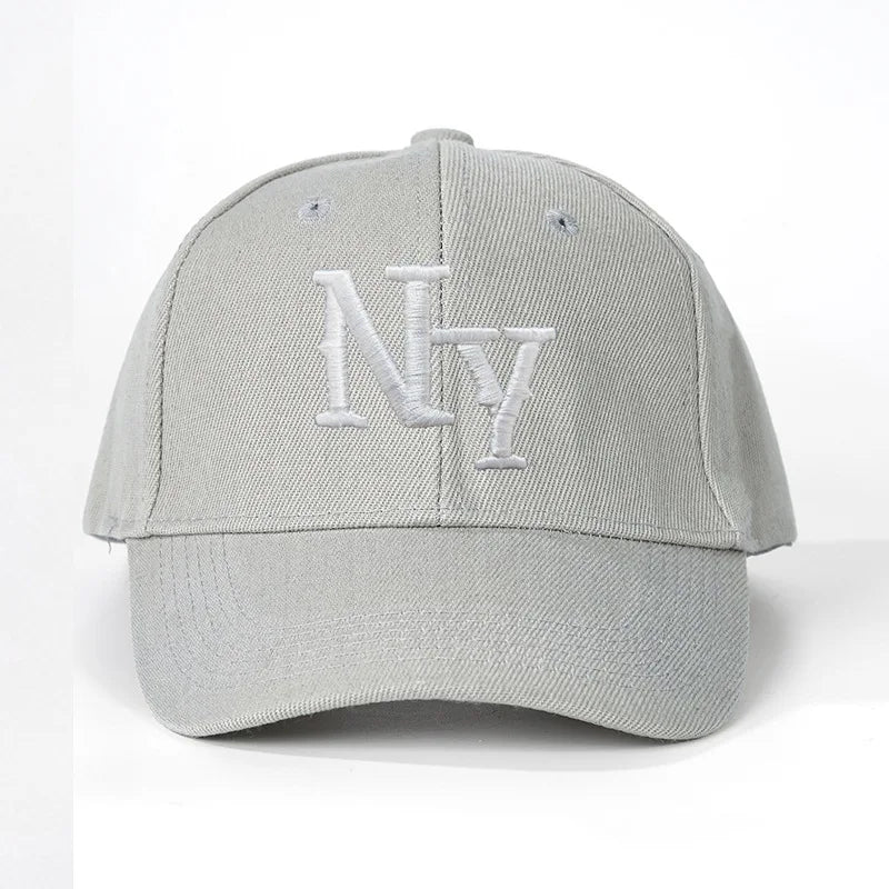 Embroidery NY letters NEW YORK Baseball Cap for Men Soft top Cotton sun hats Women Snapback sunbonnet Adult trucker caps ﻿