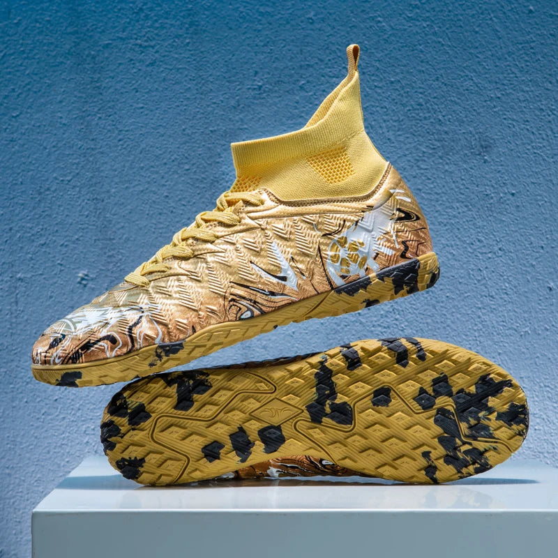 Neue professionelle Fußballschuhe für Herren, rutschfeste Fußballstiefel, Unisex, atmungsaktiv, für Futsal und Sport, neue Stollenschuhe, Dropshipping, ultraleicht
