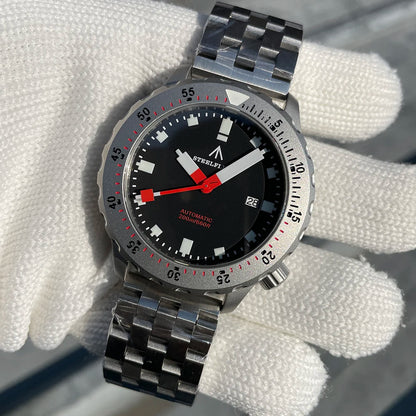 STEELFLIER Official SF752 Fashion Mechanical Wristwatch NH35 Movement Super BGW9 Luminous 20Bar Waterproof Luxury Dive Watches