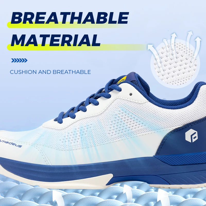 Zapatillas de tenis FitVille para hombre, versión ancha 2E, calzado deportivo profesional de entrenamiento, transpirable y antideslizante, para deportes de raqueta, con soporte para el arco plantar