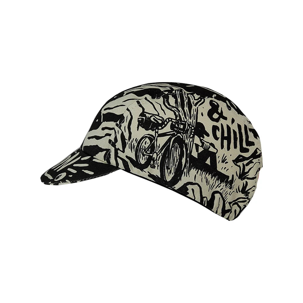 style Casquettes de cyclisme Casquettes de sport d'été respirantes pour le vélo Séchage rapide Polyester Casquettes noires et bleues Classiques