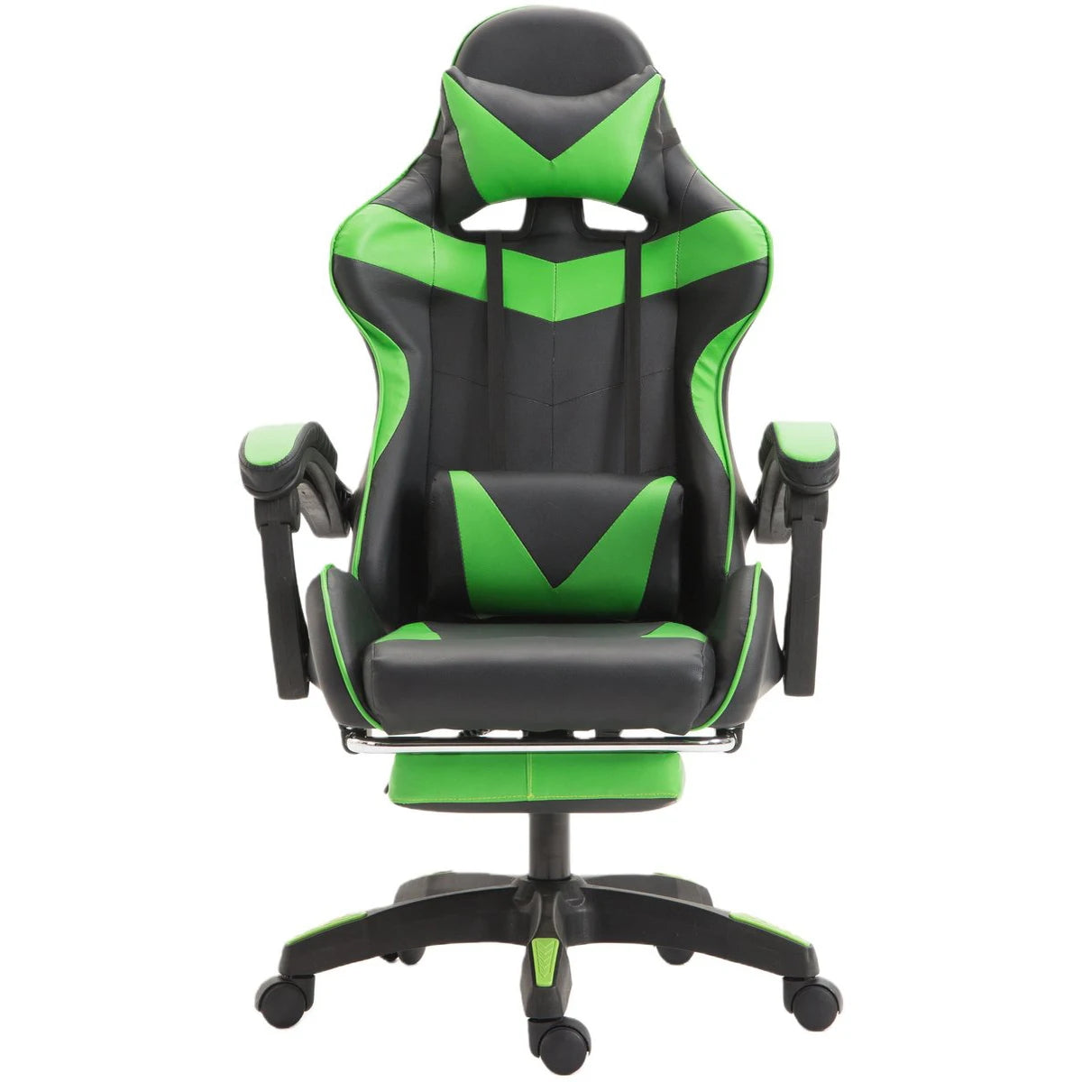 Gaming-Stuhl Gaming-Sessel höhenverstellbarer Bürostuhl mit verstellbarer Liegefunktion, Katzenohren und Kissen