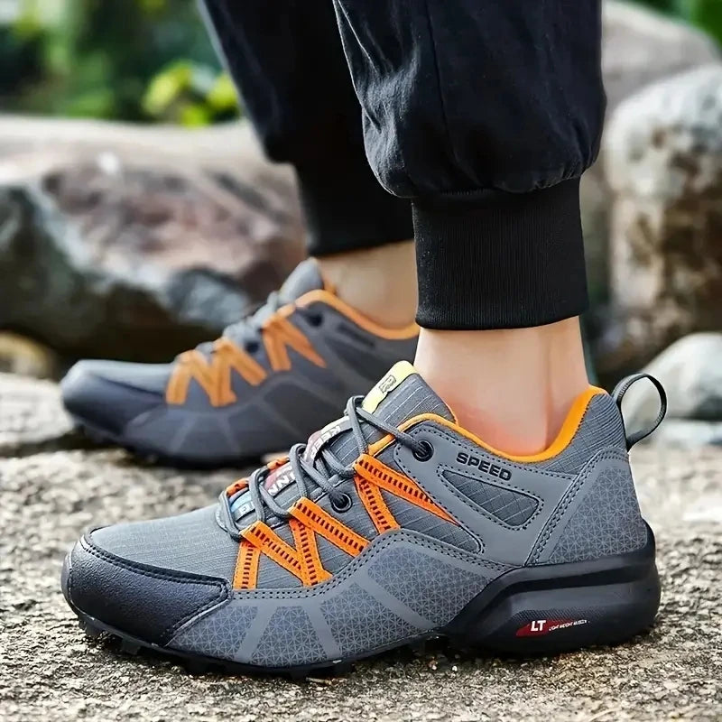 Scarpe da trekking da uomo 2025 antiscivolo, resistenti all’usura e confortevoli, scarpe sportive outdoor per escursionismo, corsa all’aperto e camminata