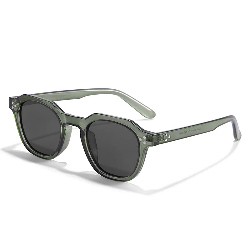 Caterside Nové retro polarizované pánské sluneční brýle s čtvercovým rámem z TR90, dámské sluneční brýle, outdoor, řízení, rybaření, UV400, dárek